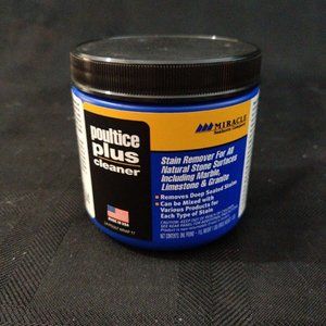 Miracle Sealants Poultice Plus Cleaner 1 LB Stain Remover for Stone Surfaces.